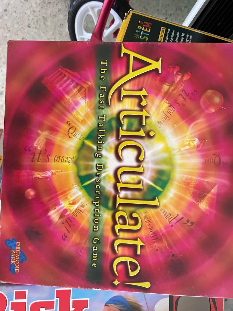 Family Fun Game Brand New & Sealed Articulate Mini Game 