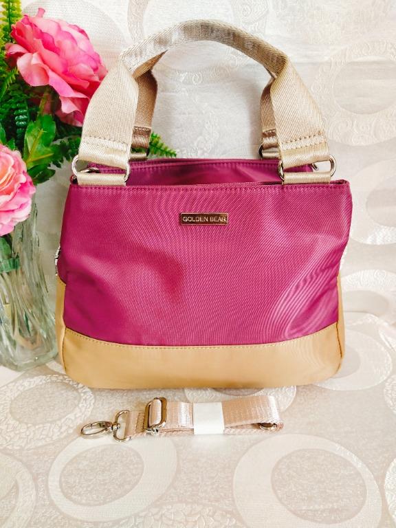 Authentic Golden Bear Two Way Bag from Japan, Women's Fashion