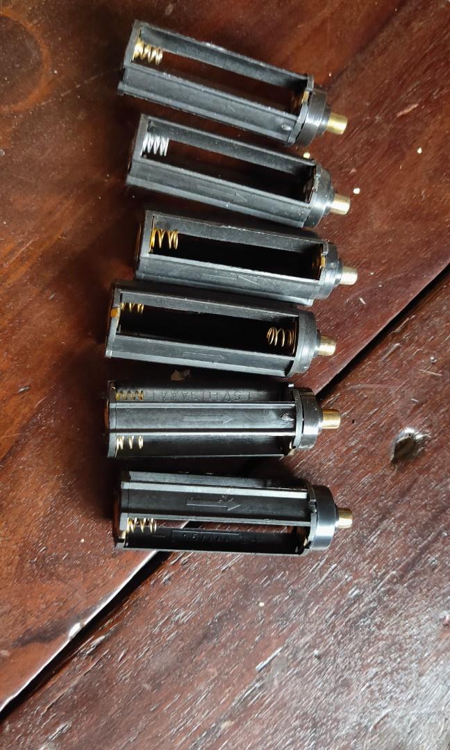 battery holder for flashlight 3aaa (Category: Batteries & Chargers) located in Manila. Submitted by daxtech17 (Listing ID 1135253608, Image 1). Description: flashlight battery holder all for 80...3aaa battery.