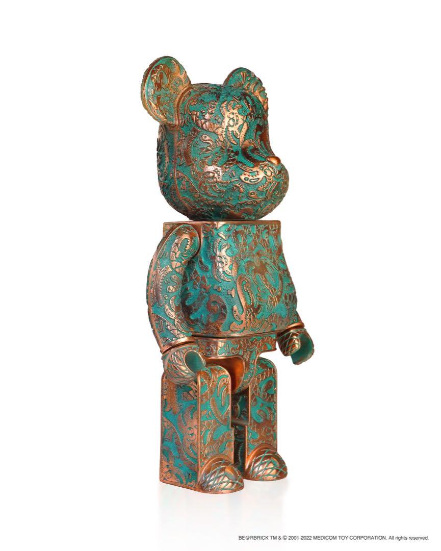 BEARBRICK ActionCity 21st Anniversary (Copper Green Patina Ver 