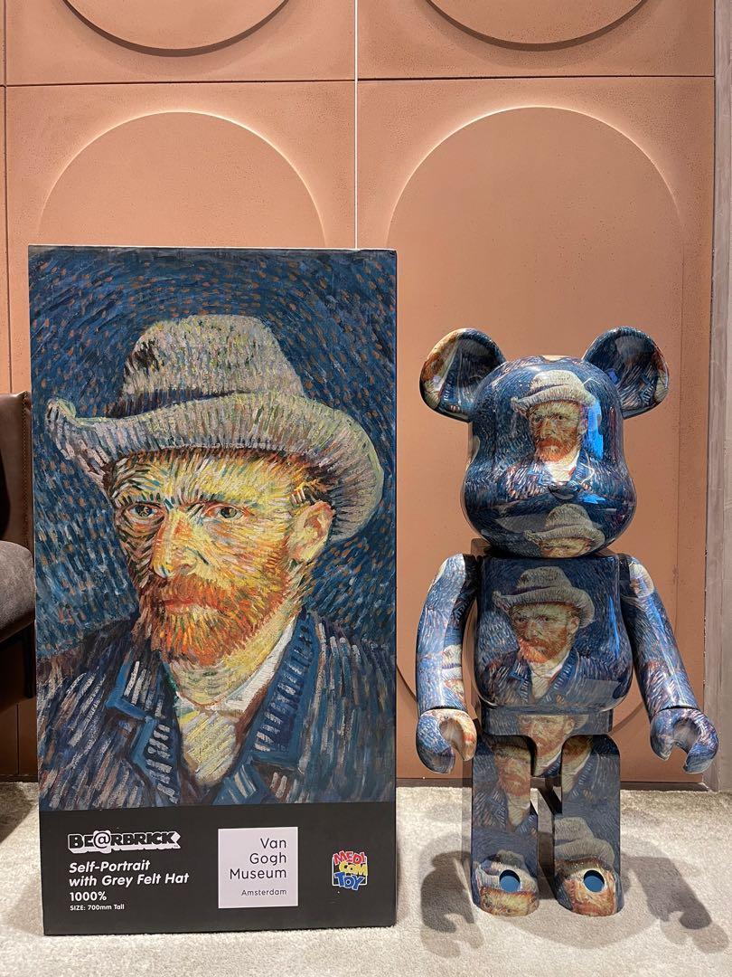 BE@RBRICK Van Gogh Museum Self-Portrait with Grey Felt Hat 1000 ...