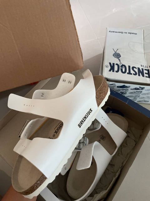 Birkenstock size 37 24cm, Women's Fashion, Footwear, Sandals on Carousell