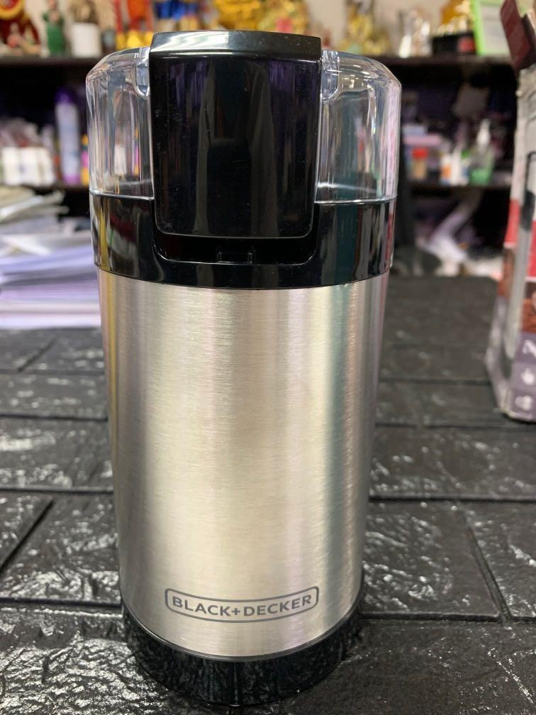 Black + Decker Stainless Steel Coffee Grinder (Category: Other Kitchen Appliances) located in Pasay City. Submitted by ayinong2 (Listing ID 1135268420, Image 1). Description: Item is in excellent condition working, 110volts needs transformer to work pm for inquiries.