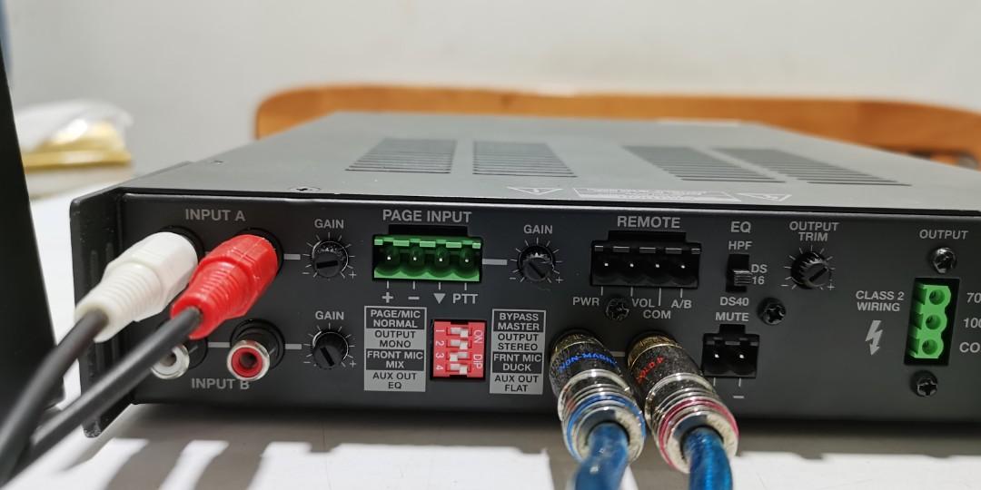 BOSE FreeSpace IZA 190-HZ Integrated Zone Amplifier, 音響器材