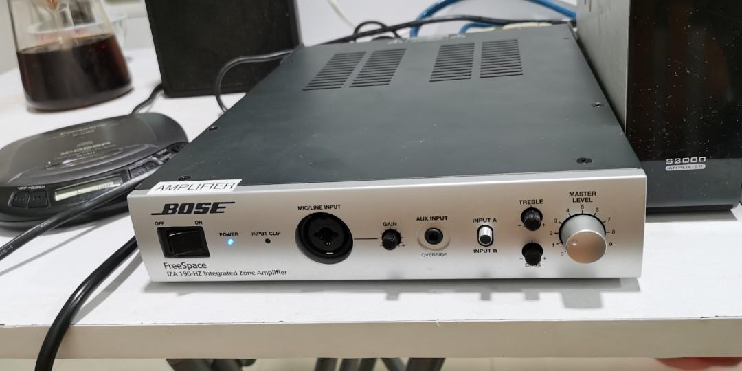 BOSE FreeSpace IZA 190-HZ Integrated Zone Amplifier, 音響 BOSE FreeSpace IZA 190-HZ Integrated Zone Amplifier, 音響