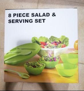 BRAND NEW Kitchen Worthy 8 Piece Salad and Serving set