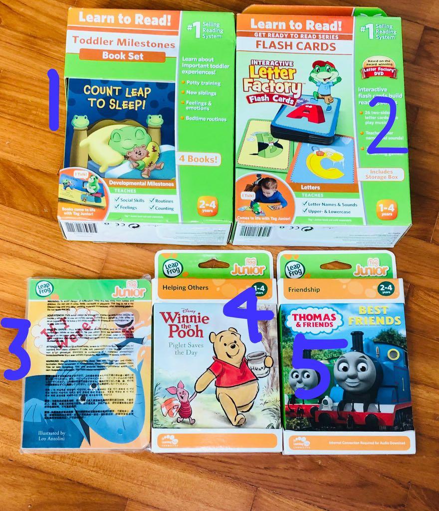LeapFrog Tag Pen Leap Junior Book — THINGS TO DO WITH BABY