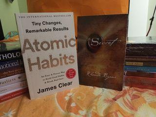 Bundle Books Sale 'Atomic Habits & The Secret'