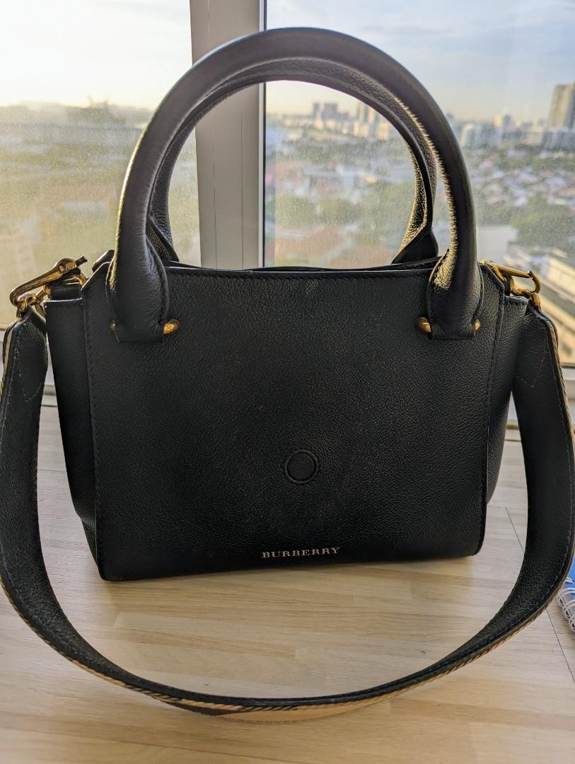 BNIB Burberry Soft Grain Buckle Bag – City Girl Consignment