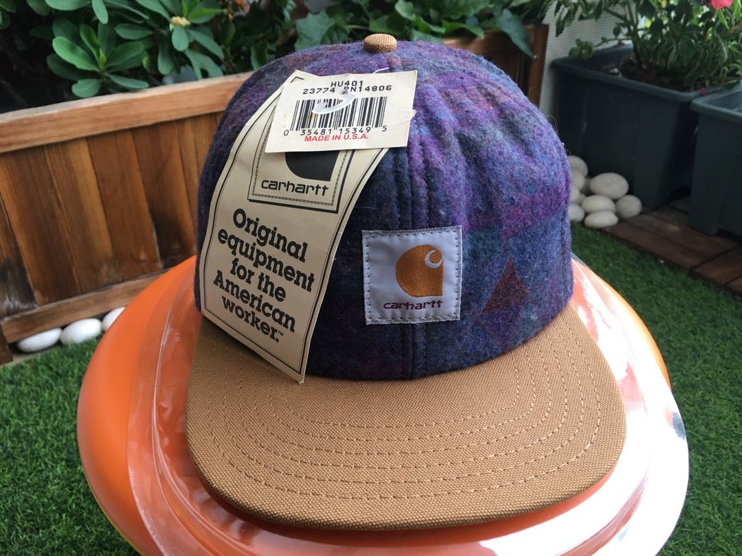 Carhartt Aztec Wool Cap Made in USA 