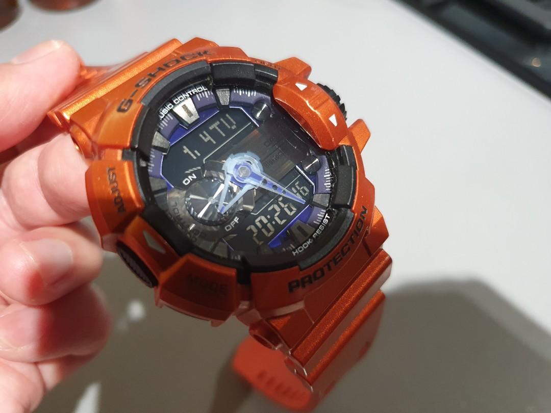 Casio GBA 400 G Shock G Mix Orange Colour