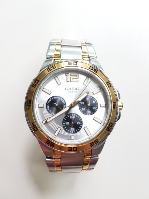 CASIO MTP 1300SG 7AV Enticer Series Men s Watch