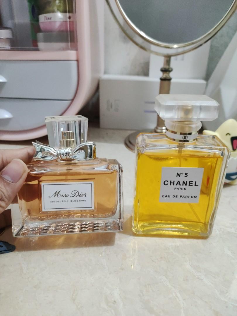 Kameraad Springplank Competitief Chanel and Miss Dior, Beauty & Personal Care, Fragrance & Deodorants on  Carousell