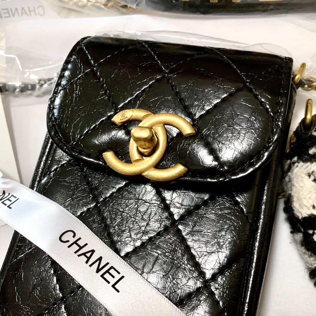Chanel Phone Case, Luxury, Bags & Wallets On Carousell
