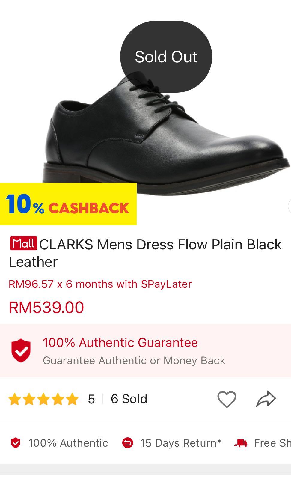 Clarks mens outlet smart shoes