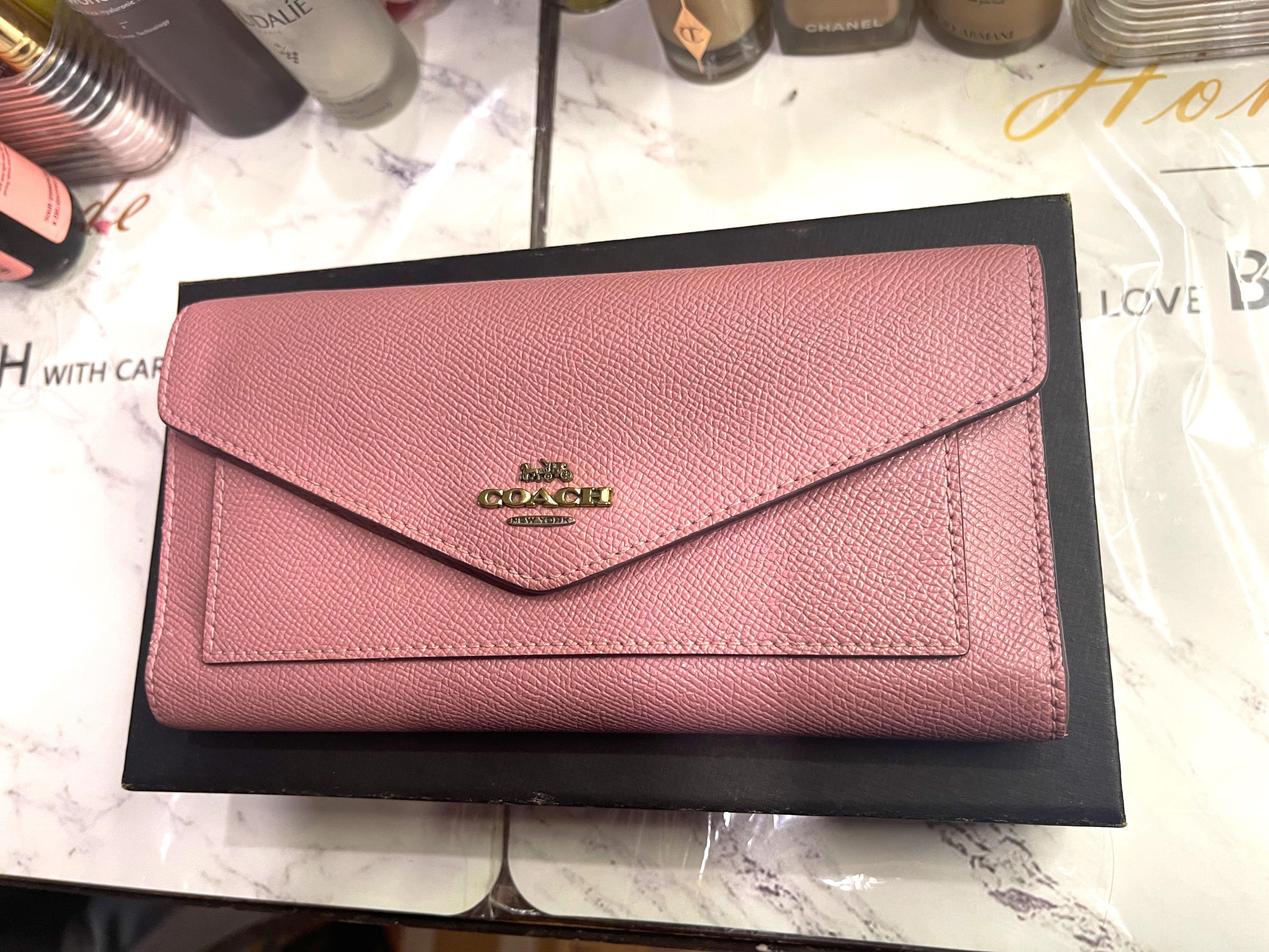 Soft trifold wallet on sale coach