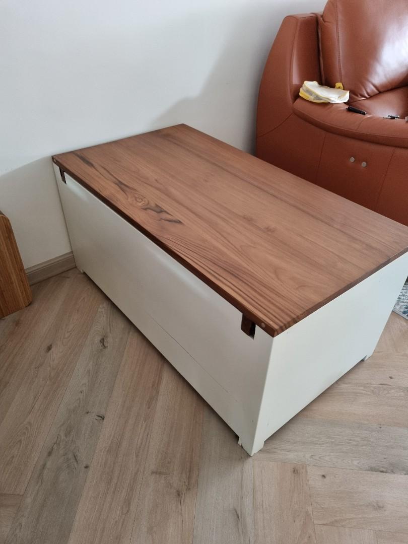 Coffee table with slidable top and drawers for sale, Furniture & Home ...