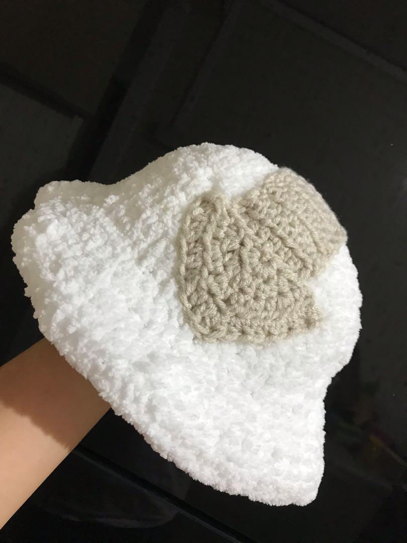 crochet appa bucket hat fluffy, Women's 