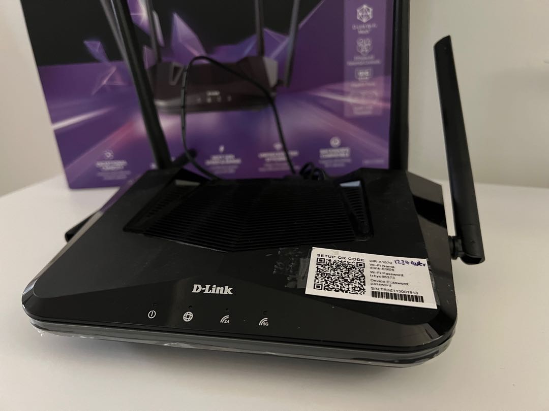 D Link AX1800 Meah Wi Fi Router, Computers & Tech, Parts & Accessories ...