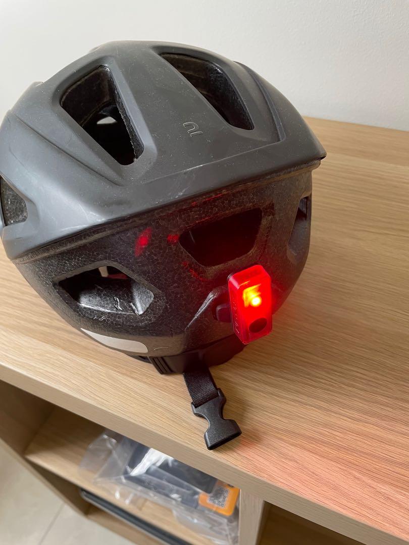 Btwin best sale helmet light