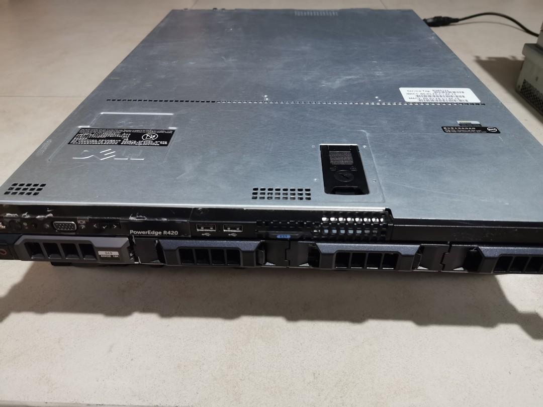 Dell R420 20-core 64gb 1U server, Computers & Tech, Desktops on Carousell