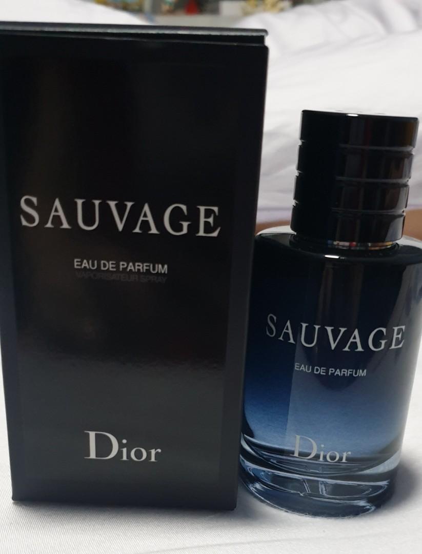Sauvage eau de best sale parfum 60 ml