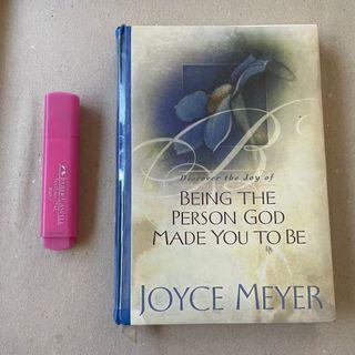 Discover the Joy of Being the Person God Made You To Be by Joyce Meyer