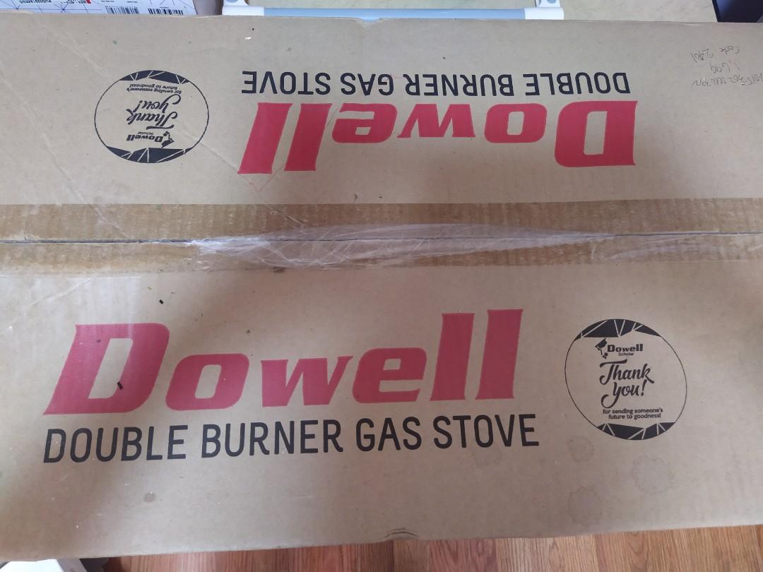 Dowell Double Burner Gas Stove SDB18, TV & Home Appliances, Kitchen