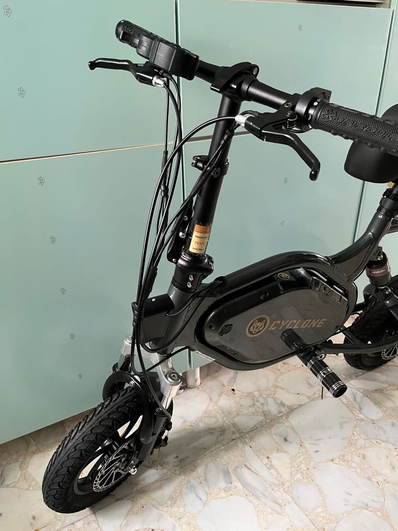 Cyclone electric bike for sale deals