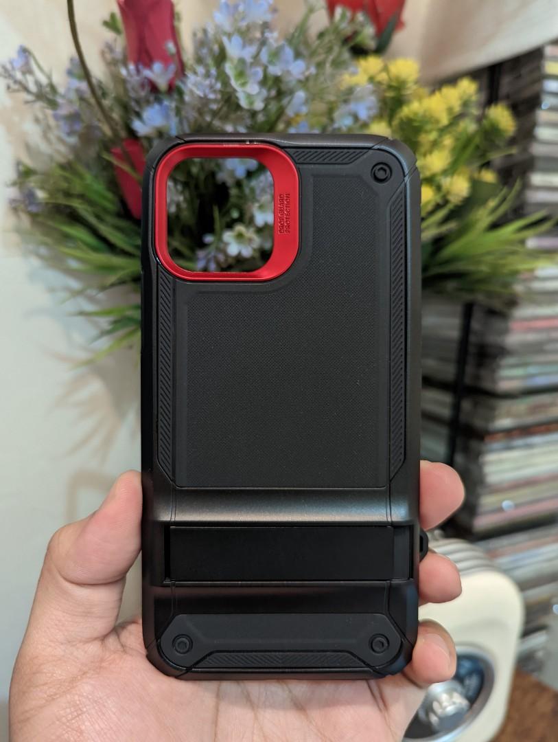 ESR Machina Iphone 12/12 Pro (Category: Cases & Sleeves) located in Manila. Submitted by fonedmentals (Listing ID 1135382446, Image 3). Description: ‼️SALE‼️SALE‼️SALE‼️ ESR Machina Case Series Available for: - Iphone 12 - Iphone 12 Pro "Built to Lasts" - Rugged Drop Protection - Screen and Camera Protection - Patented Kickstand - Precise Cutouts Color Variant: - Deep Black - Metallic Gray Shipping: - Metro Manila - Lalamove (c/o Buyer) - Outside