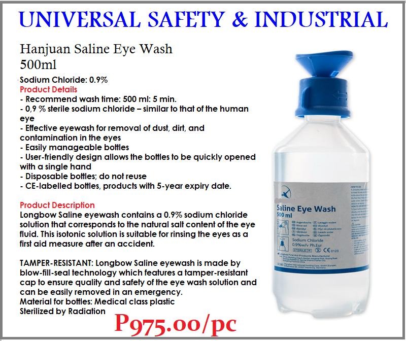 Eyesaline Eyewash, Commercial & Industrial, Construction Tools