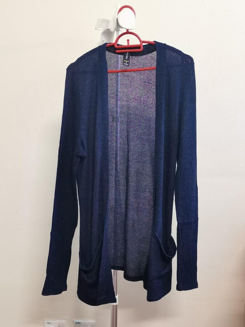Factorie Cardigan - navy blue, Women's Fashion, Coats, Jackets and ...
