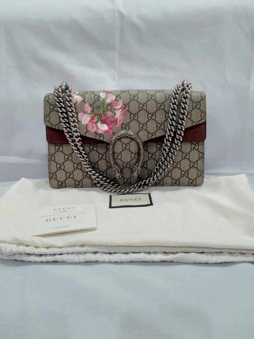 Fast Sale Ready JKT VGC Gucci Dionysus Bloom Small 2019 sz 28cm