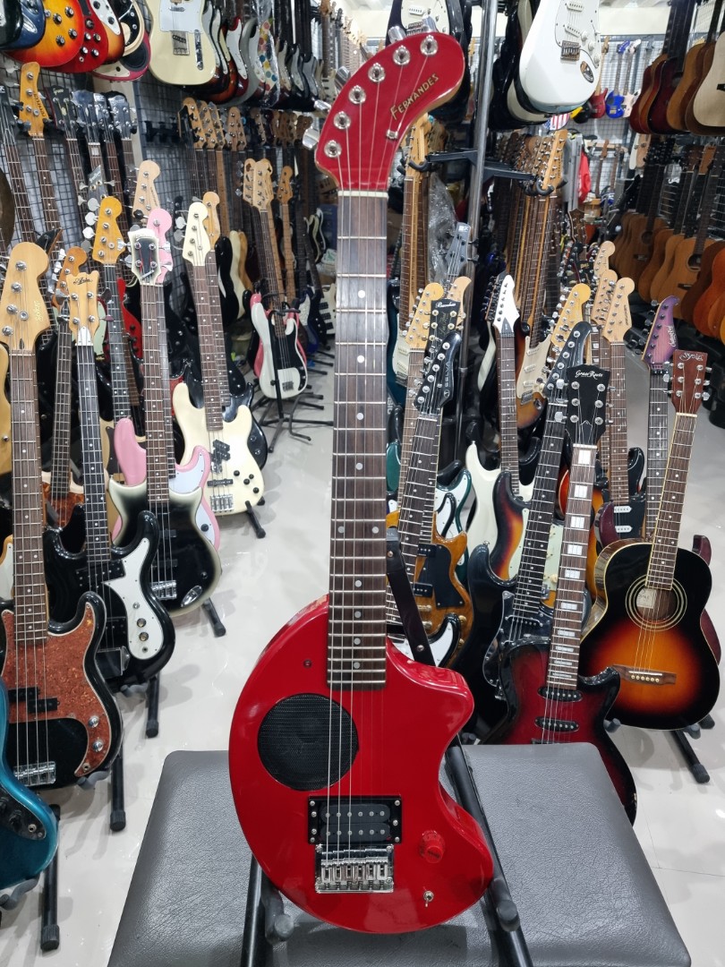 FERNANDES NOMAD TRAVEL GUITAR Hobbies Toys Music Media
