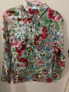 Floral shirt /blouse