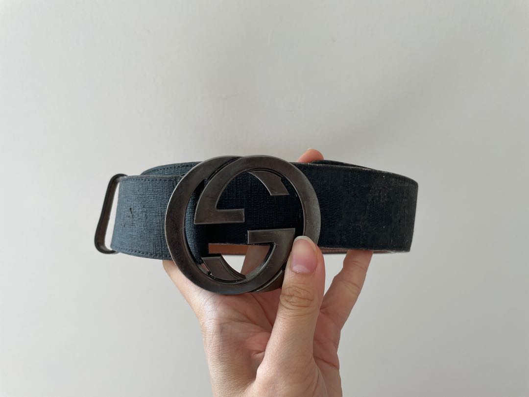 Gg supreme belt top with g buckle price
