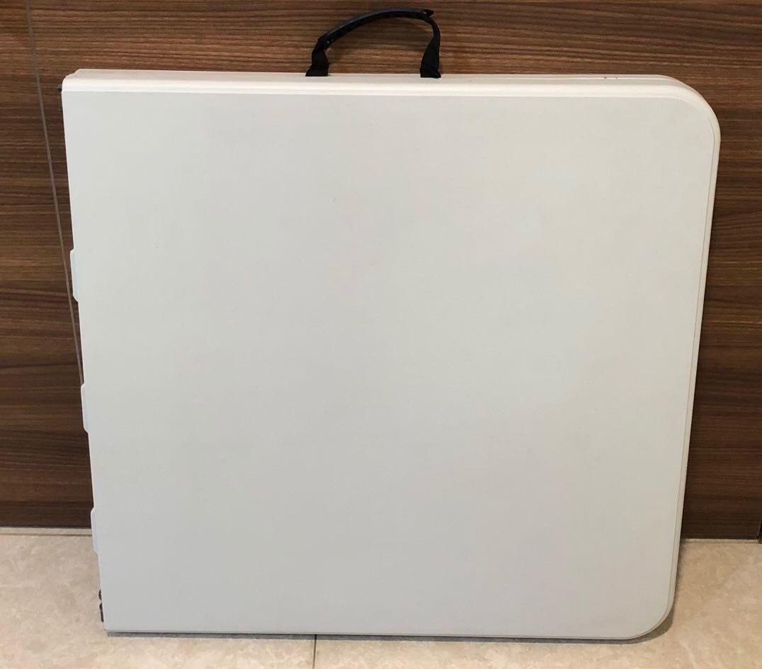 GIANT Foldable White Table Large Size, Furniture & Home Living