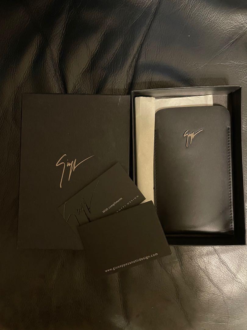 Giuseppe Zanotti leather phone case