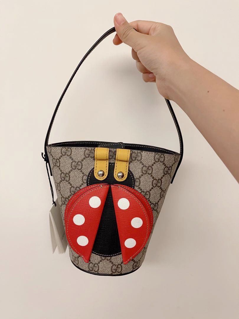 Gucci Ladybug Bucket Bag, Women's Fashion, Bags & Wallets, Cross-body ...