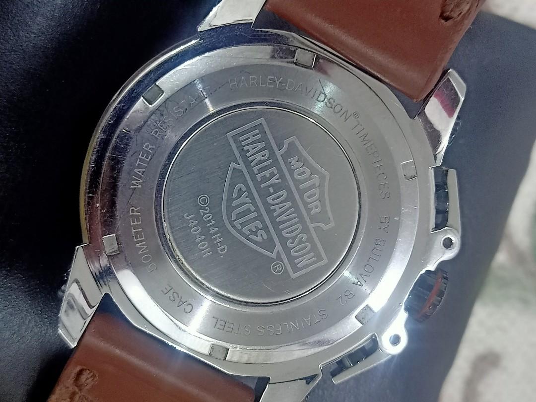Harley Davidson Bulova watch