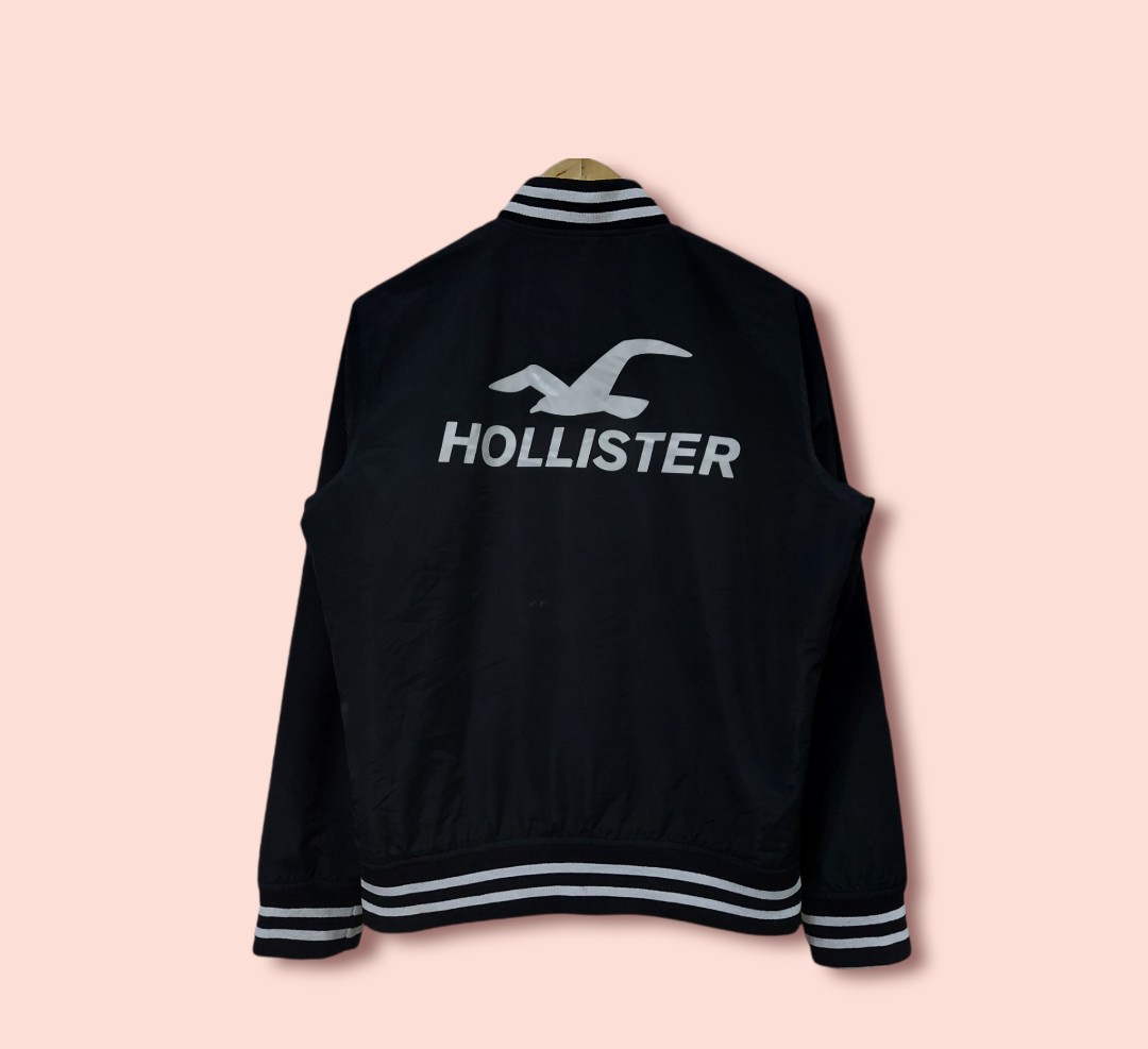 Hollister Varsity Jacket, Men's Fashion, Activewear on Carousell