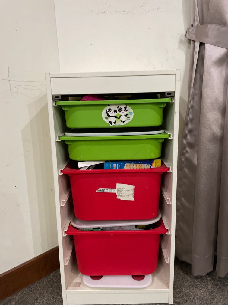 Ikea toy storage, Furniture & Home Living, Furniture, Shelves,