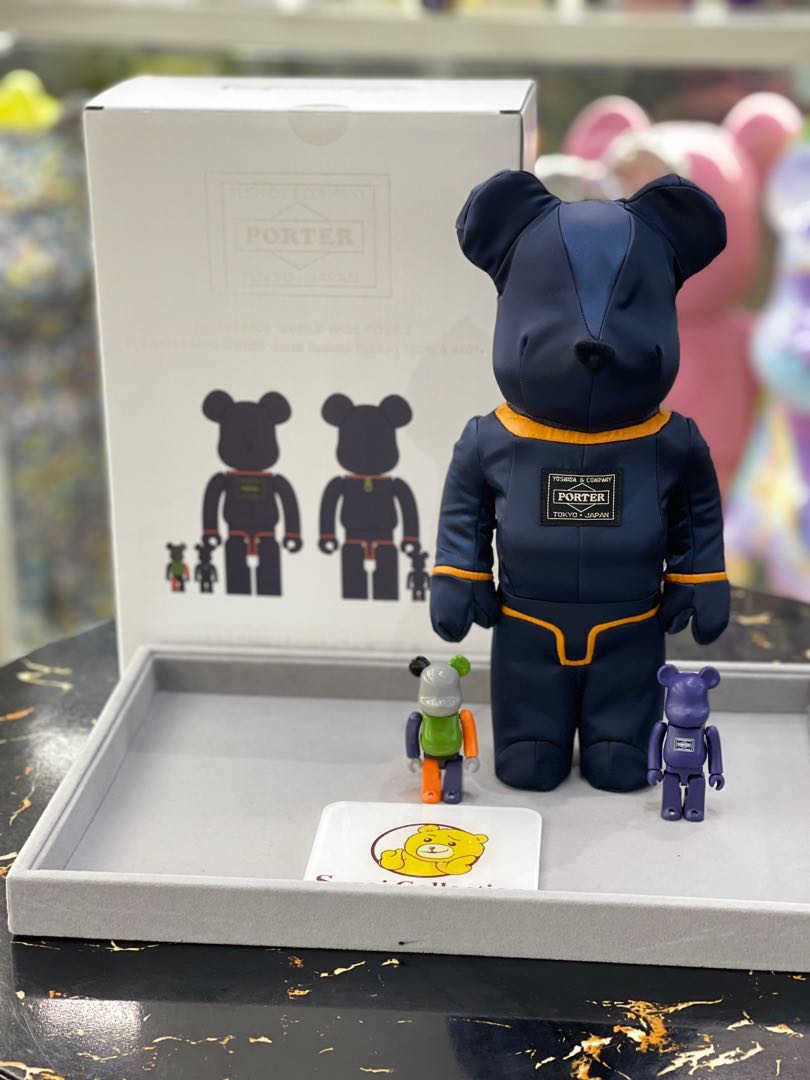 PORTER x BE@RBRICK TANKER IRON BLUE - キャラクターグッズ