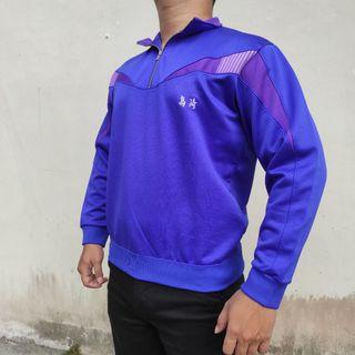jaket halfzipper thrift