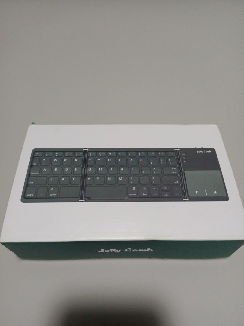 Jelly Comb Foldable Keyboard With Touchpad, Computers & Tech, Parts