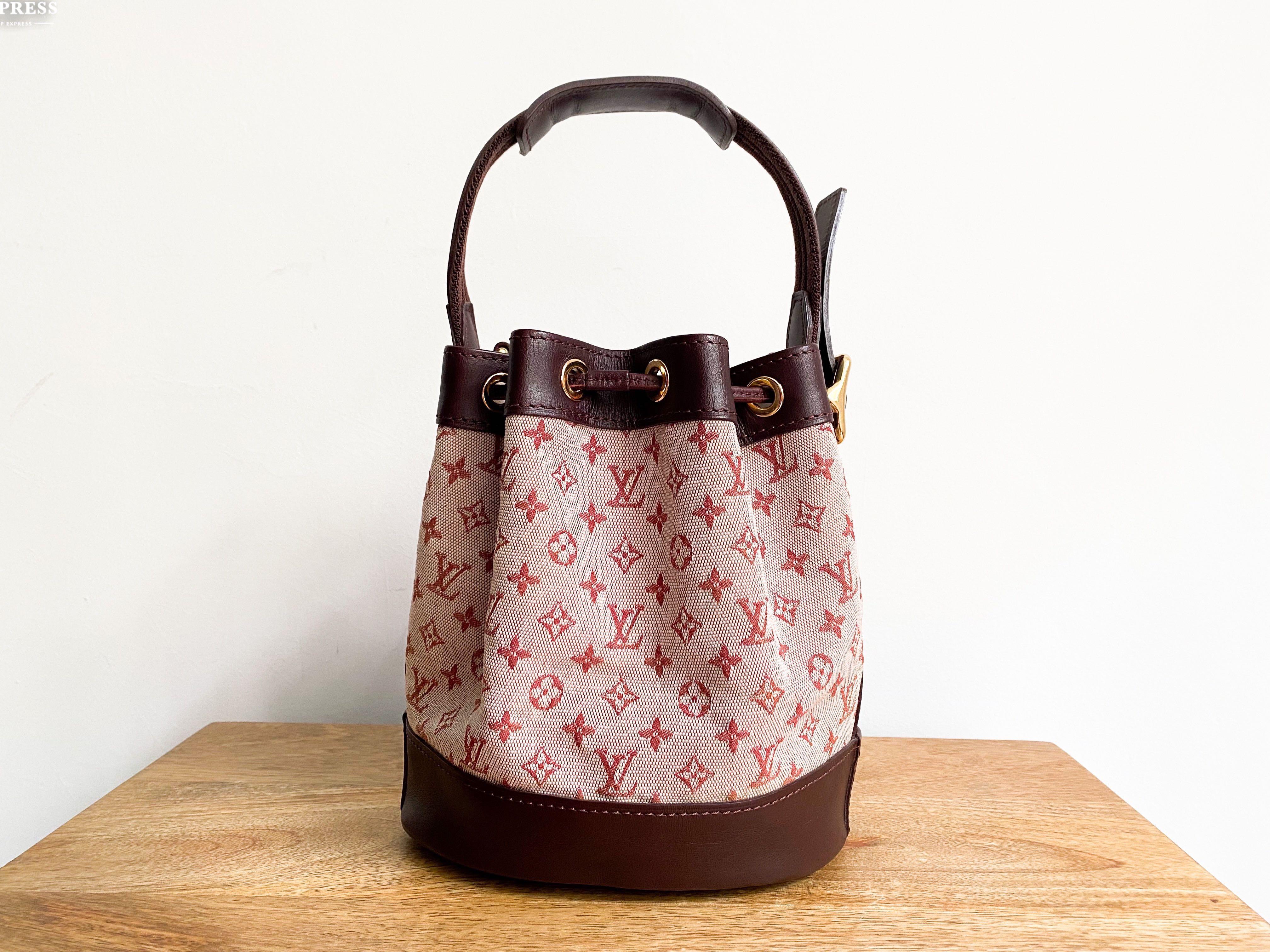 Louis Vuitton Monogram Mini Lin Noelie Bucket Bag - Neutrals Bucket Bags,  Handbags - LOU442586
