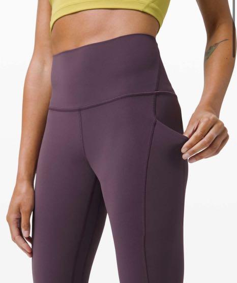 NEW LULULEMON Align 25 Pant 2 6 8 Diamond Dye Pink Bliss Graphite Purple