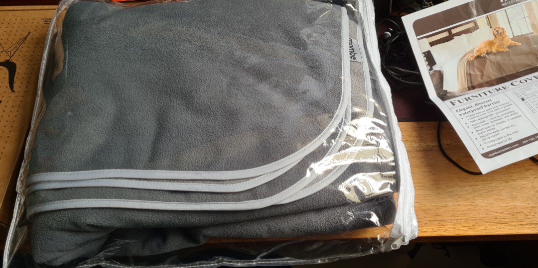 Mambe Waterproof Blanket Throw, Furniture & Home Living, Bedding