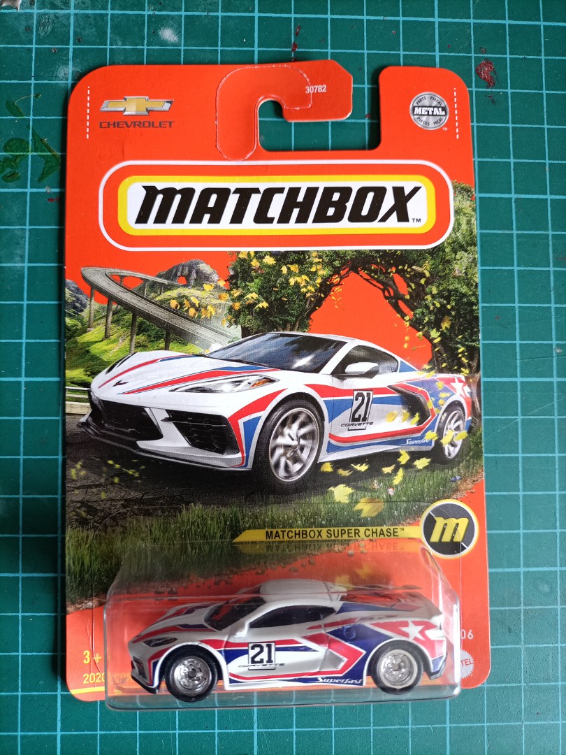 1/64 Matchbox Super Chase 2020 Corvette, Hobbies & Toys, Toys & Games