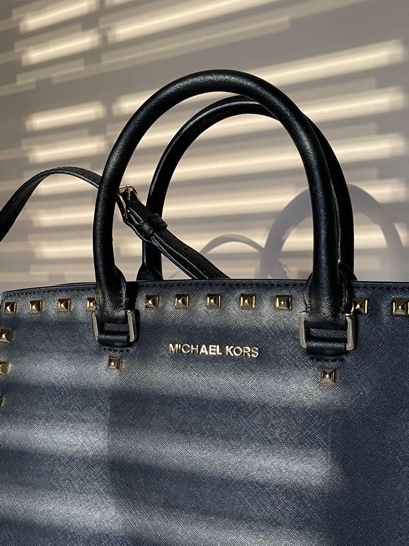 Michael MK large outlet selma studded saffiano tote